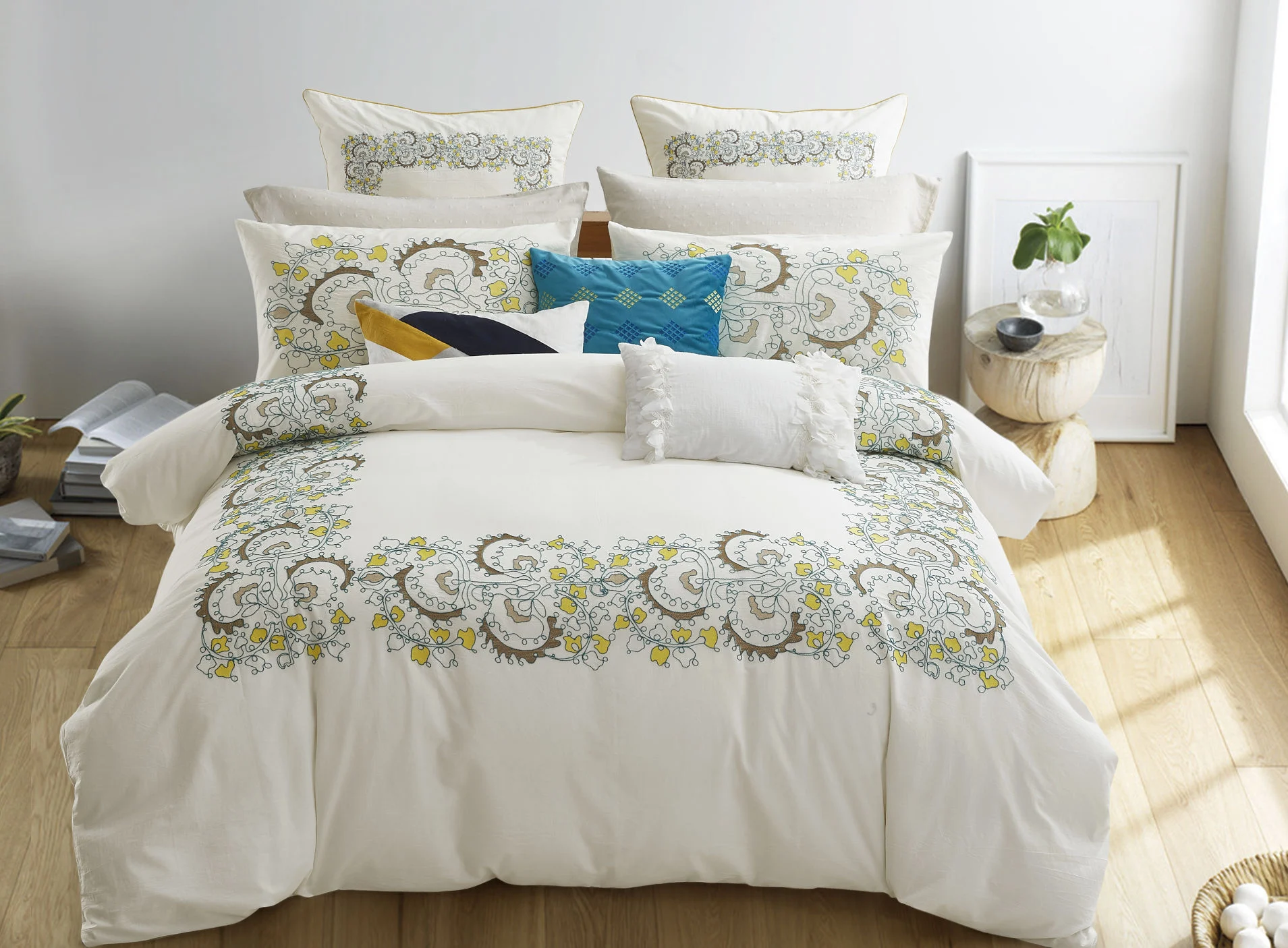 Linen Language MJ 341 HIGHLAND 6 pc Luxury Set.webp